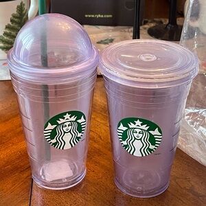 Starbucks cups